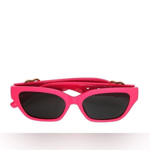 Pink Sunglasses with Heart Accents - Picture 5 of 5